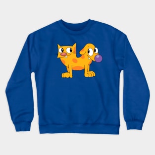 CatDog babies Crewneck Sweatshirt